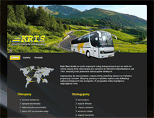 Tablet Screenshot of kris-tour-transport.pl